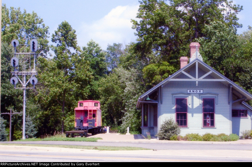 Nickel Plate Road Depot - Knox, Indiana